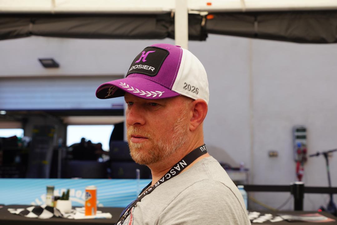 Henrik Peters in a quiet paddock moment