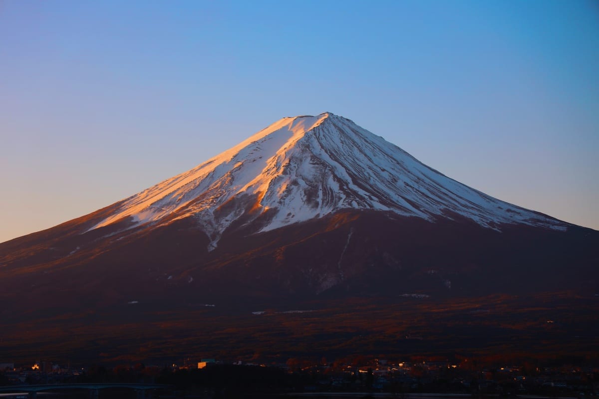 best mountains for beginners to climb  - fuji