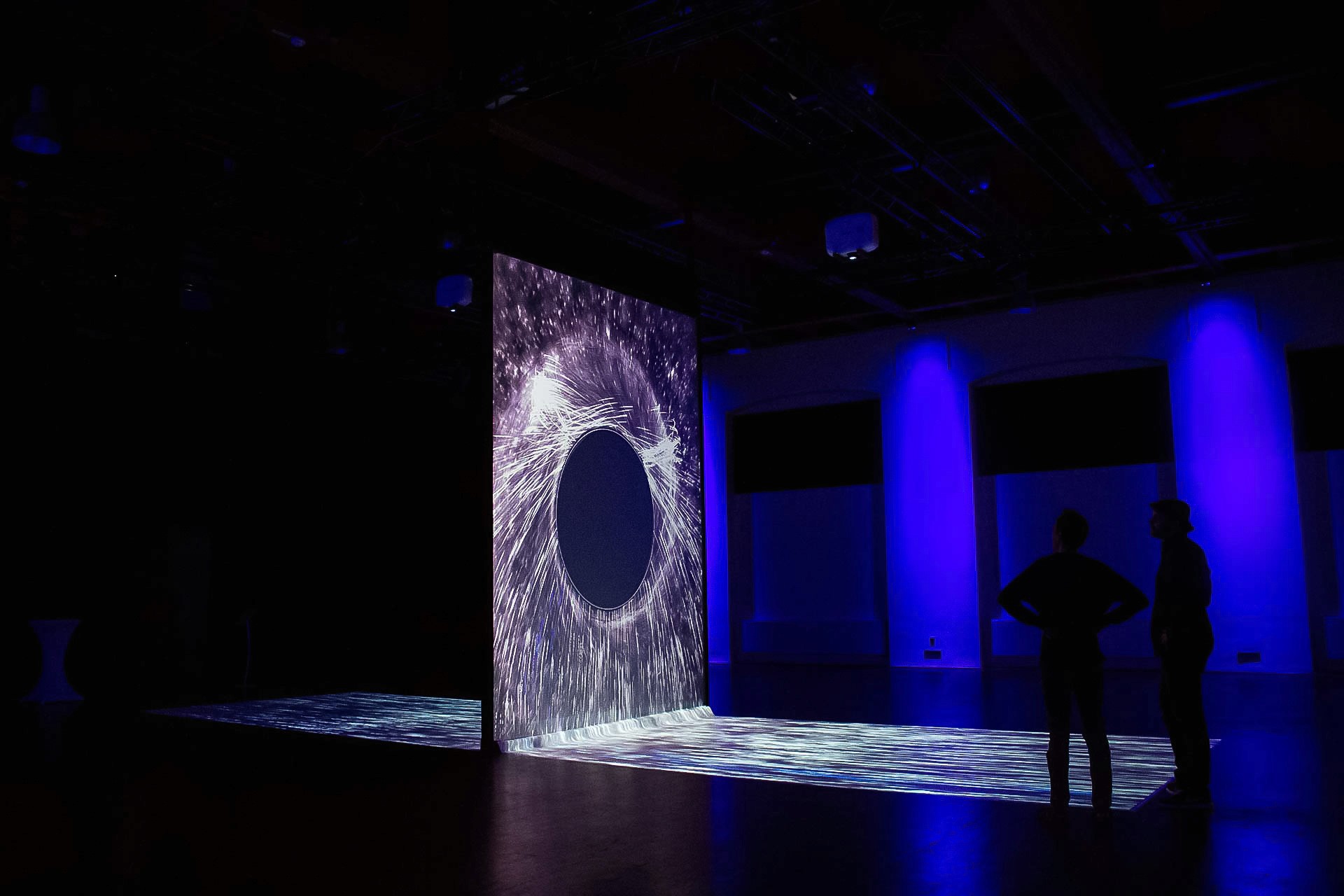 Vortex Lucis - interactive mapping installation