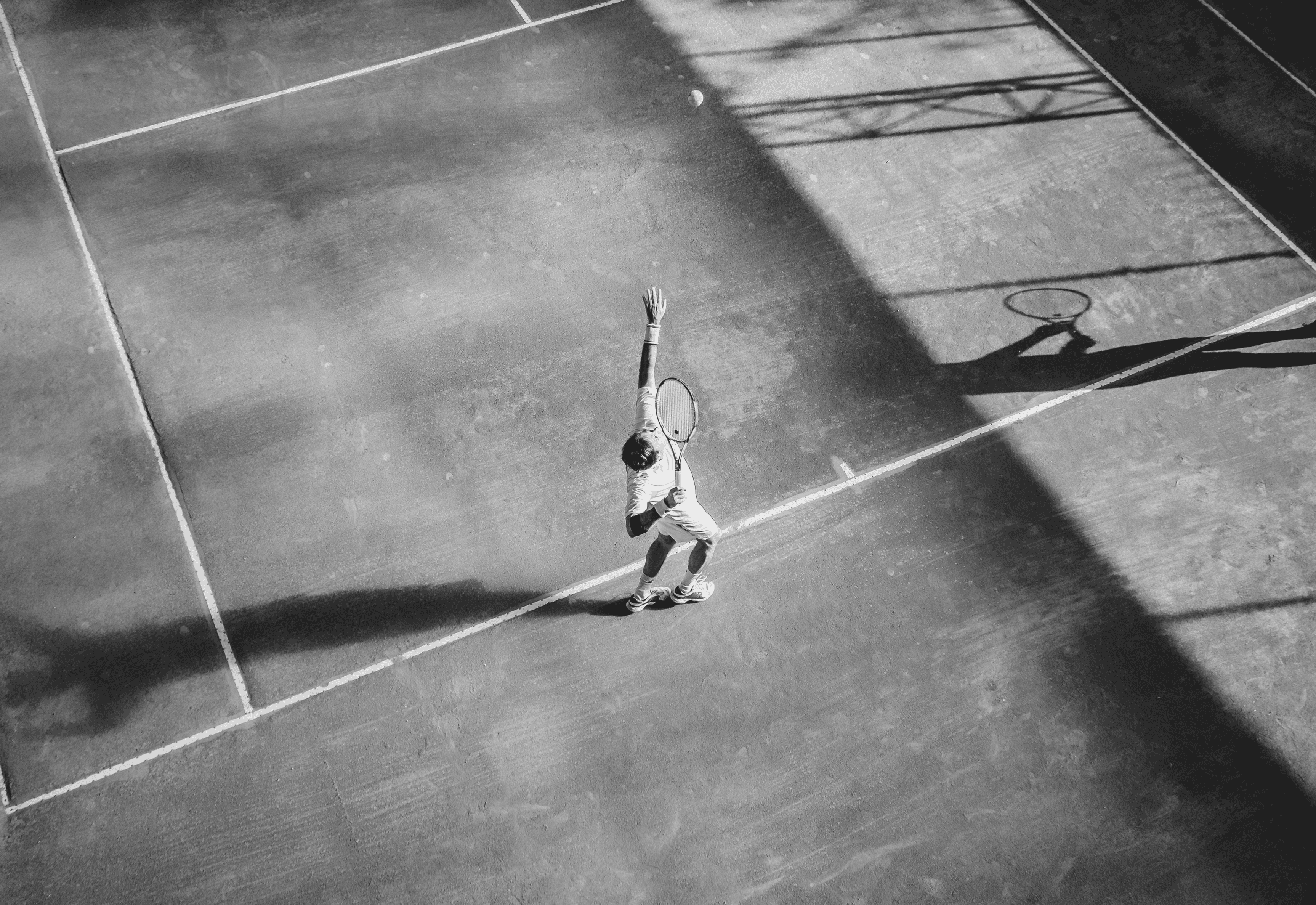 Man waring headphones