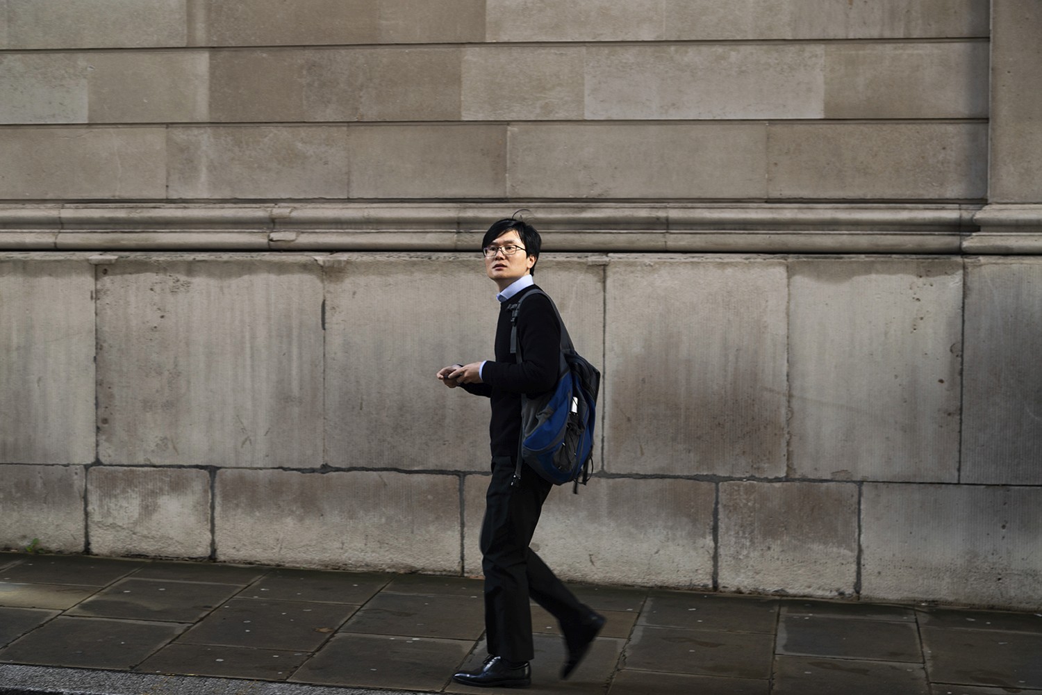 Business people going to work in London, UK. We Photography this still for the brochure needs of Consulco that has offices in London 