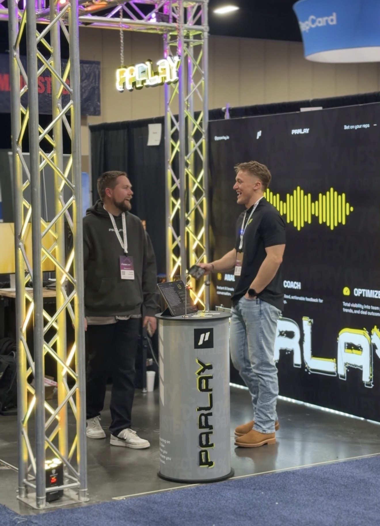 Parlay booth at the 2026 D2D Con in Salt Lake City, Utah
