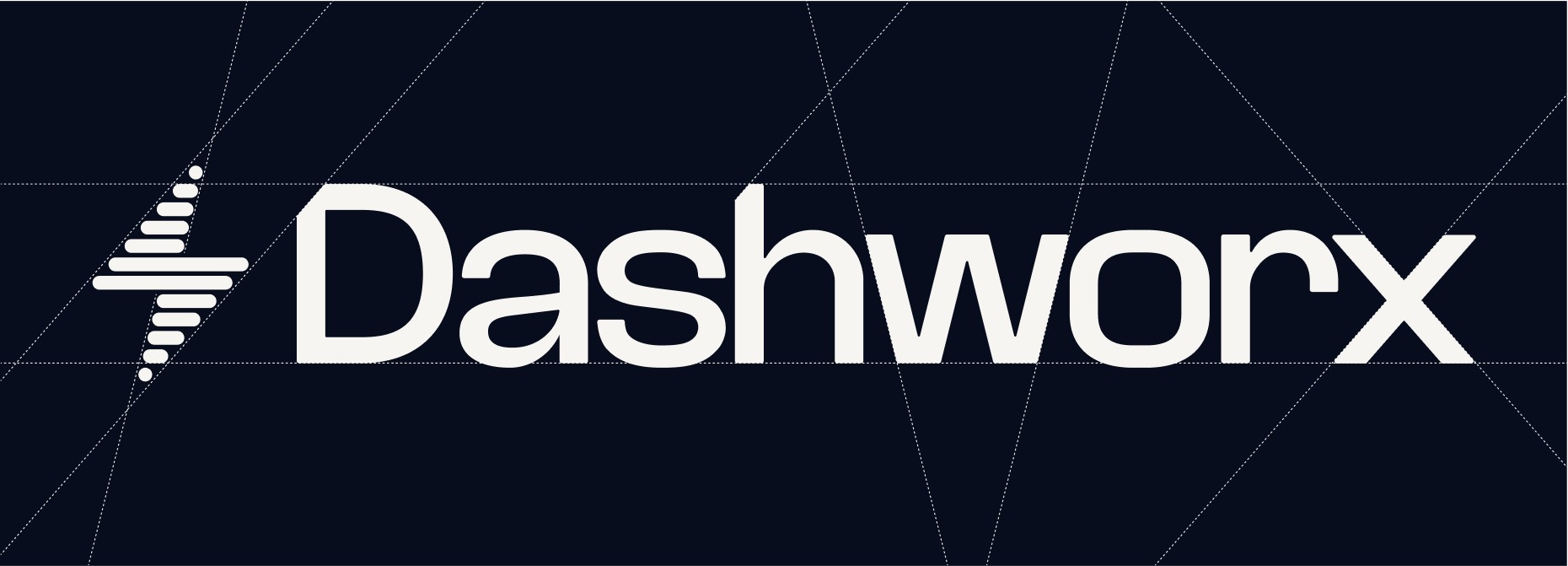 Dashworx logo conveying innovation, velocity and clarity.