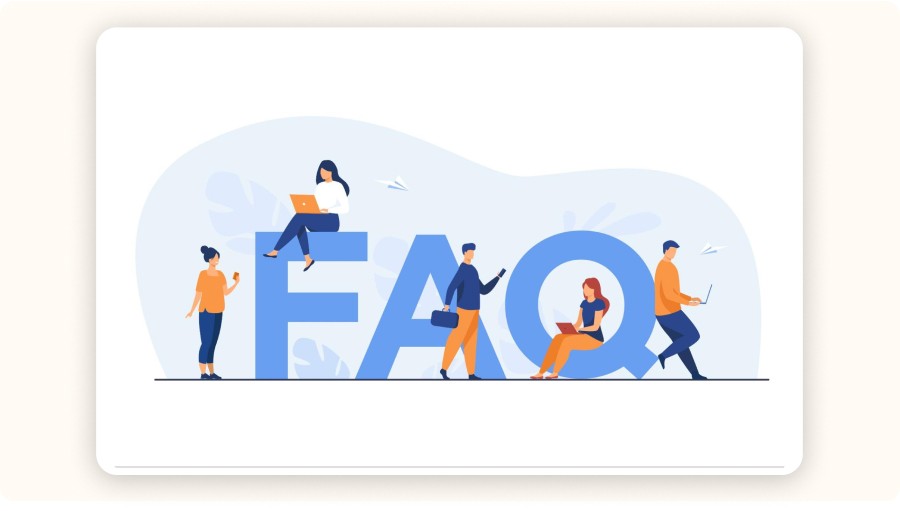 The word “FAQ with people