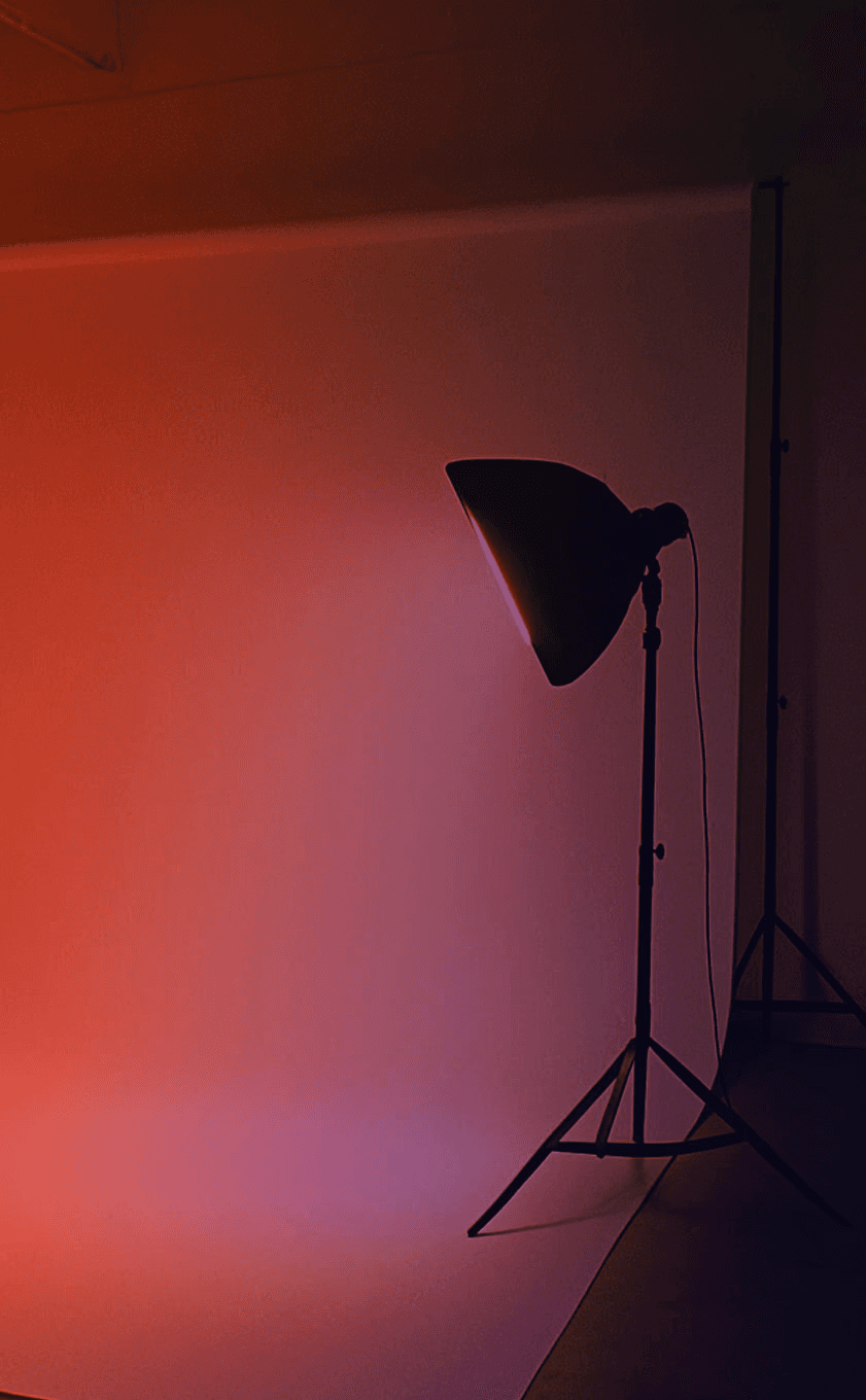 Portrait of portfolio creator – front view