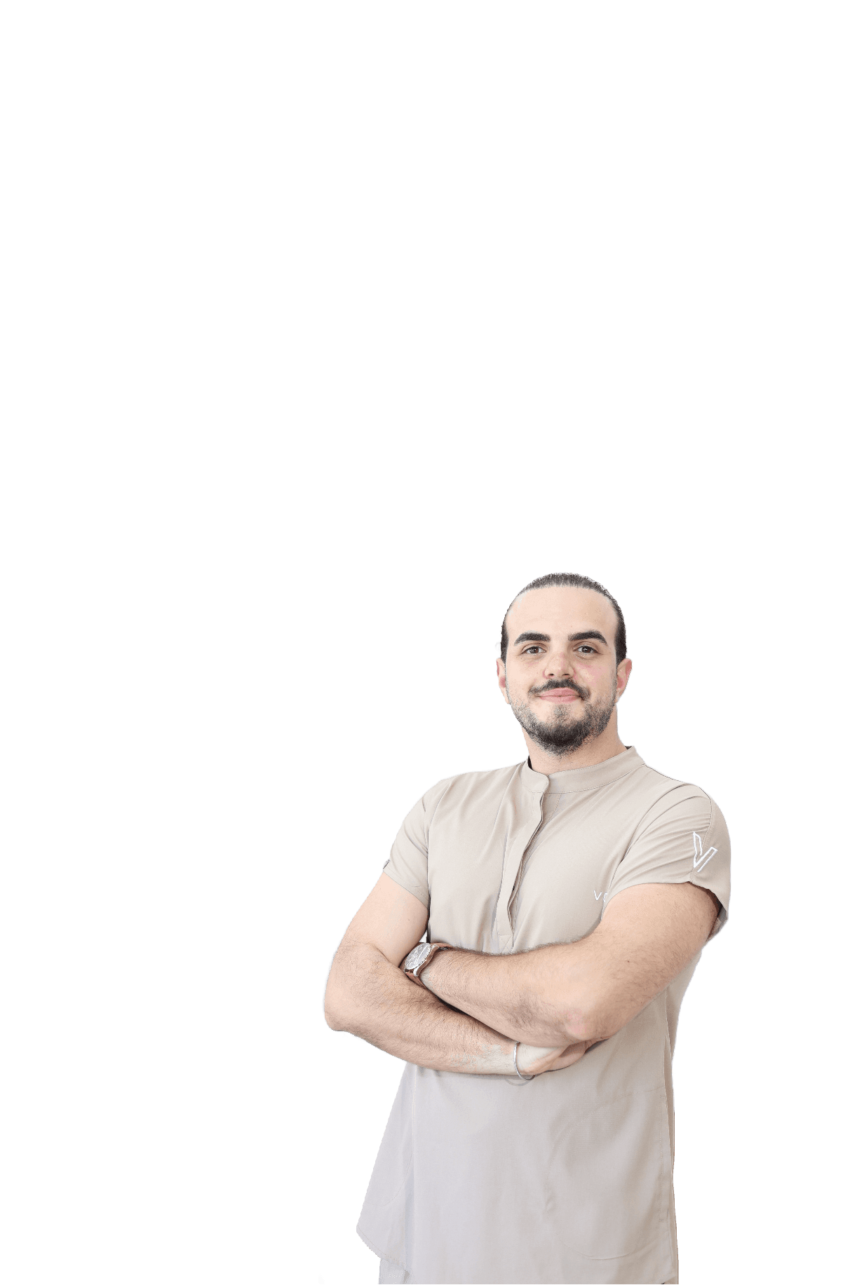 Illustration eines ästhetischen Lächelns als Teil des Voyadent Smile-Designs