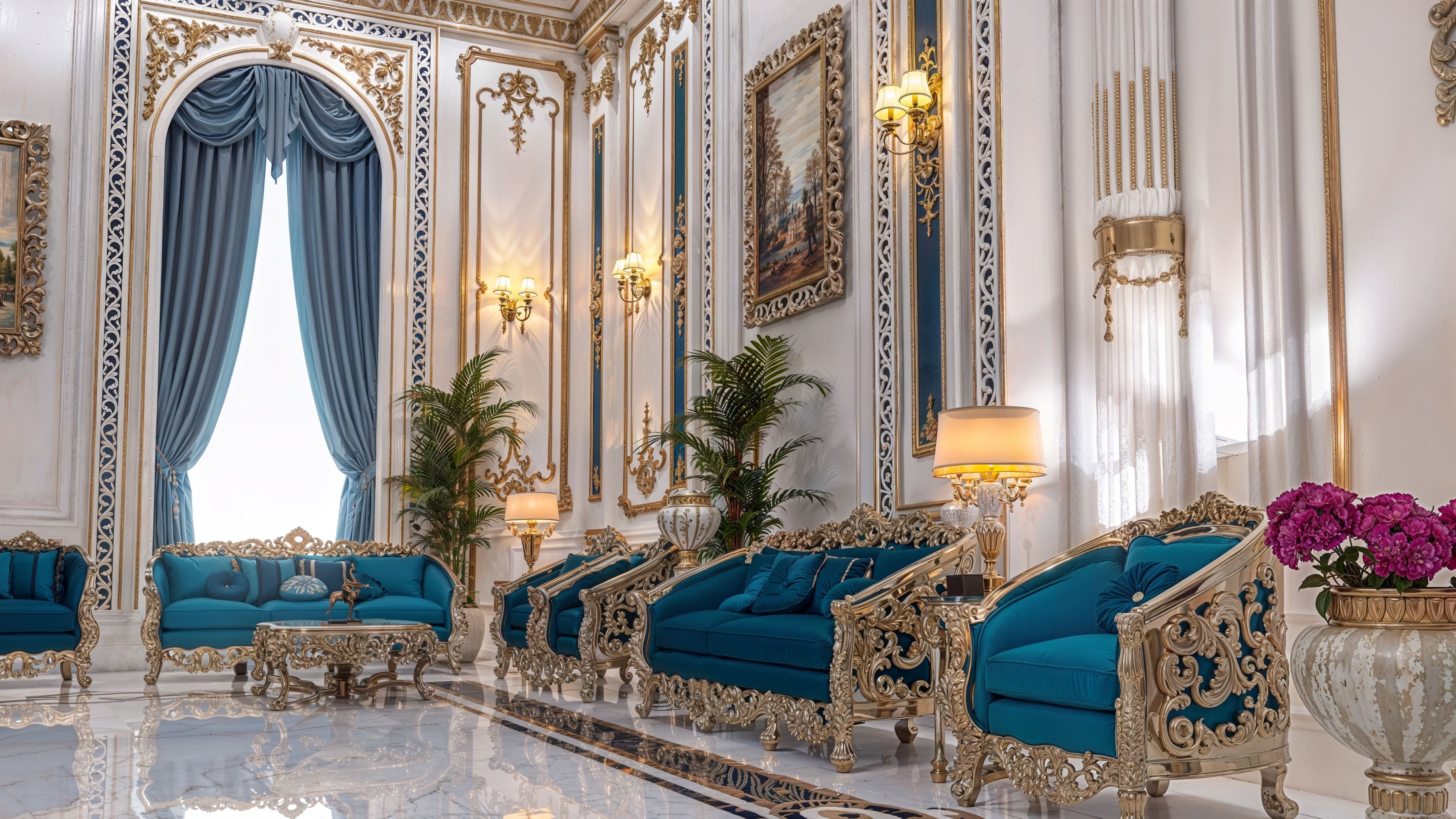 Reception room
