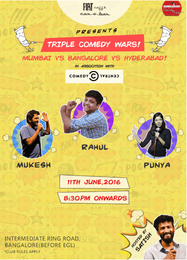 Comedy graphic event posterd