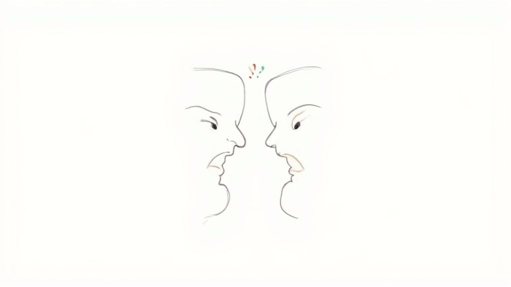 Authentischen Augenkontakt herstellen