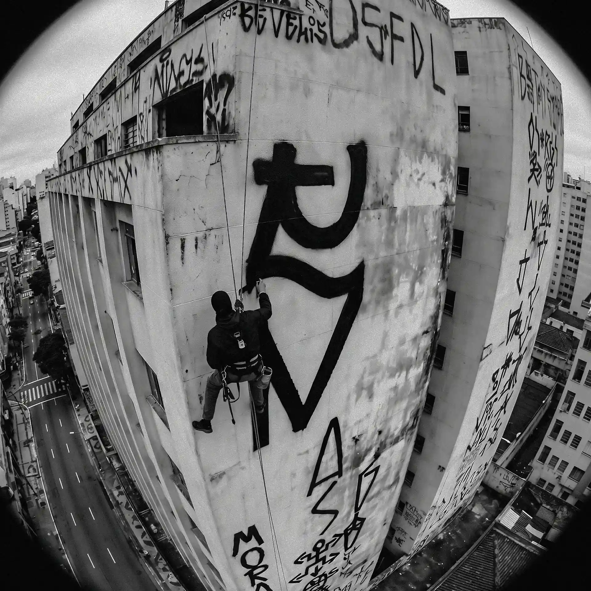 MATTE BLACK FACHADA PIXO FISHEYE