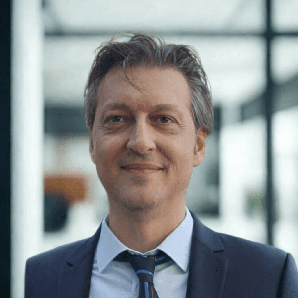 turned on flat screen monitor