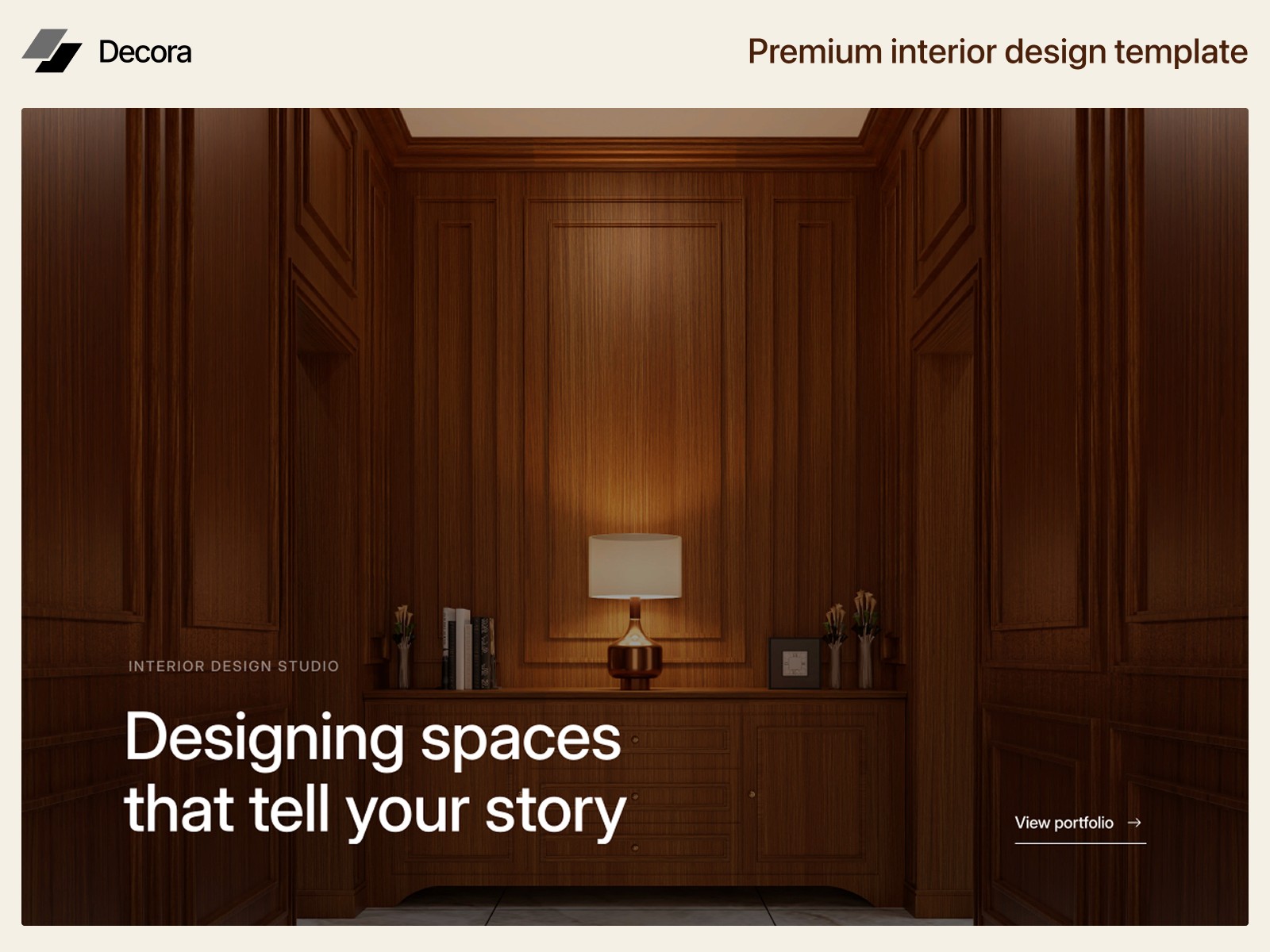 Decoraa — 极简现代建筑空间网站设计灵感