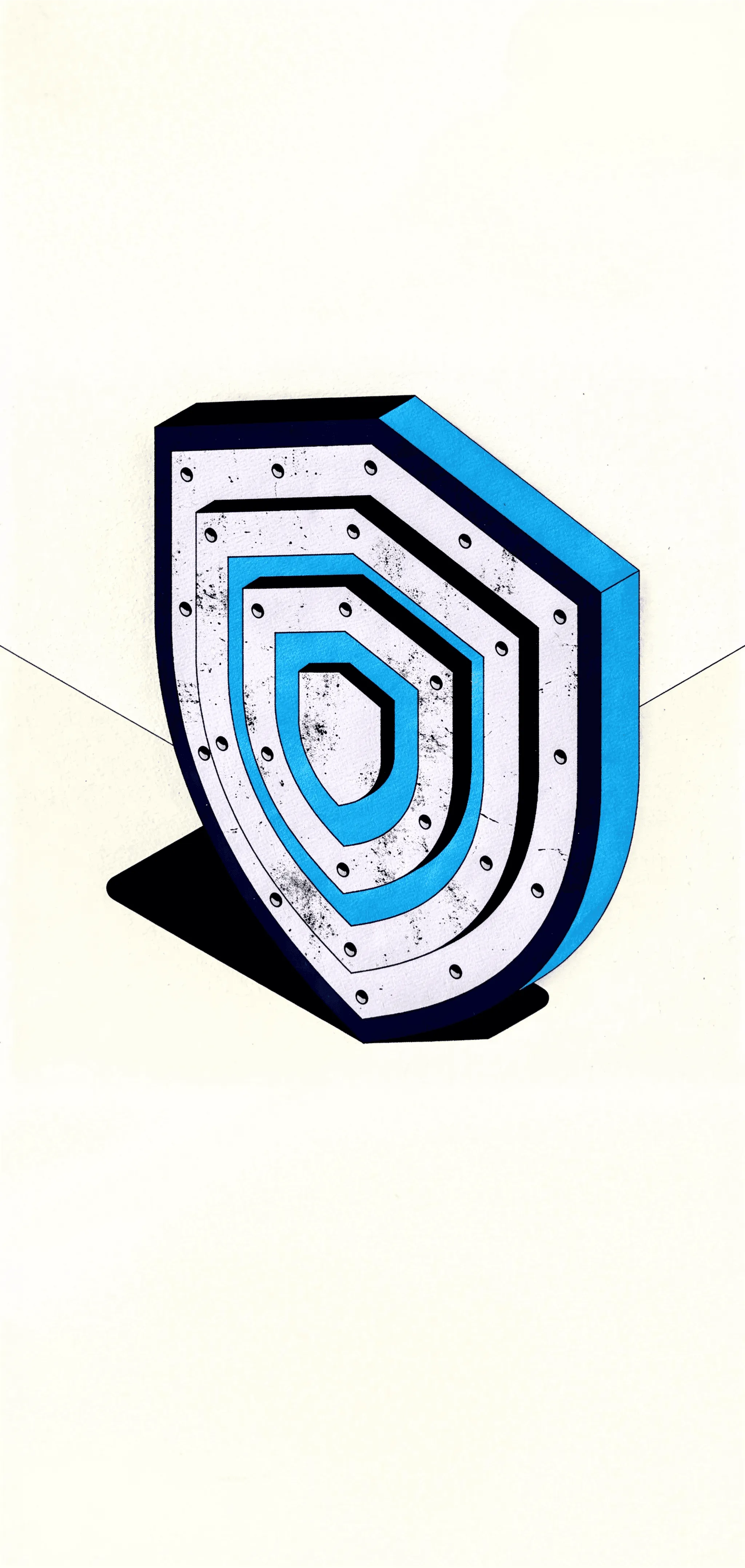 A man in a dark sweater and a woman in glasses wearing a navy blouse sit together at a desk, smiling at the camera with a laptop in front of them.