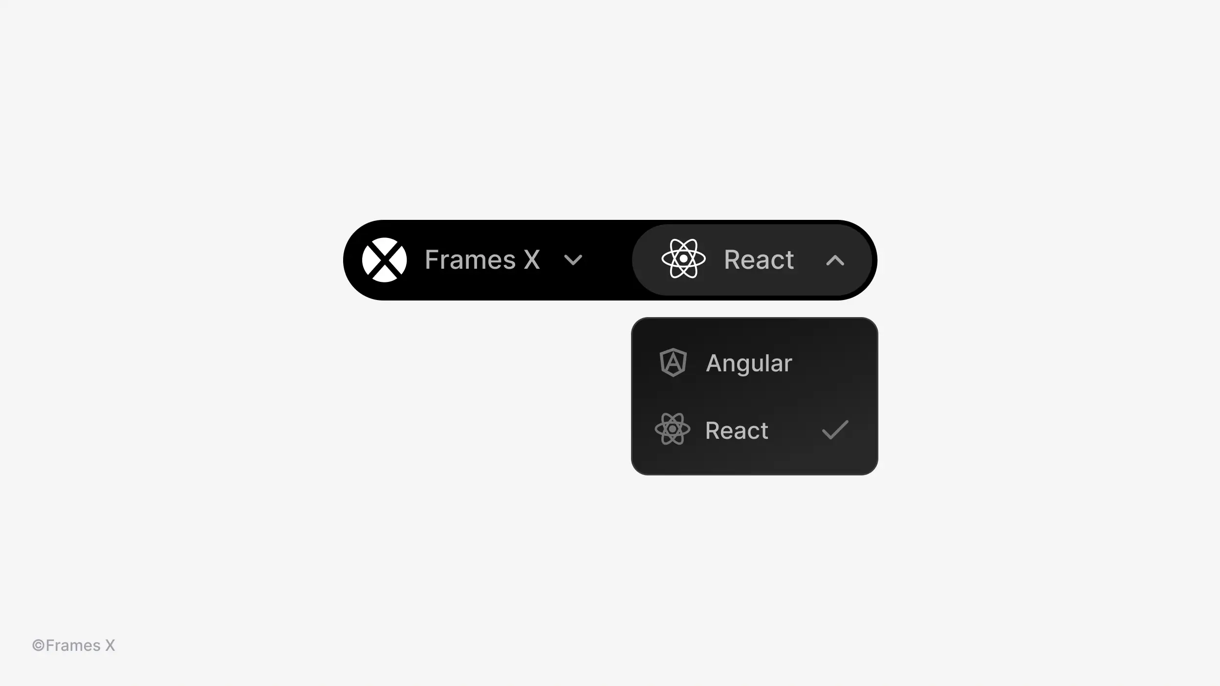 Frames X for React