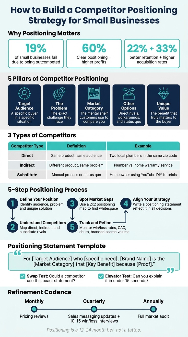 How to Build a Competitor Positioning Strategy for Small Businesses