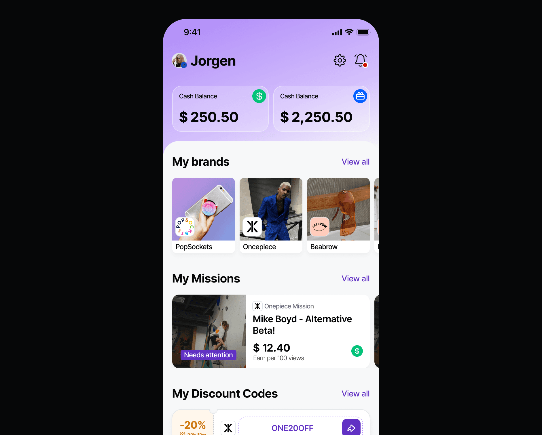 Pastel ice cream packaging design with retro typography on pink background