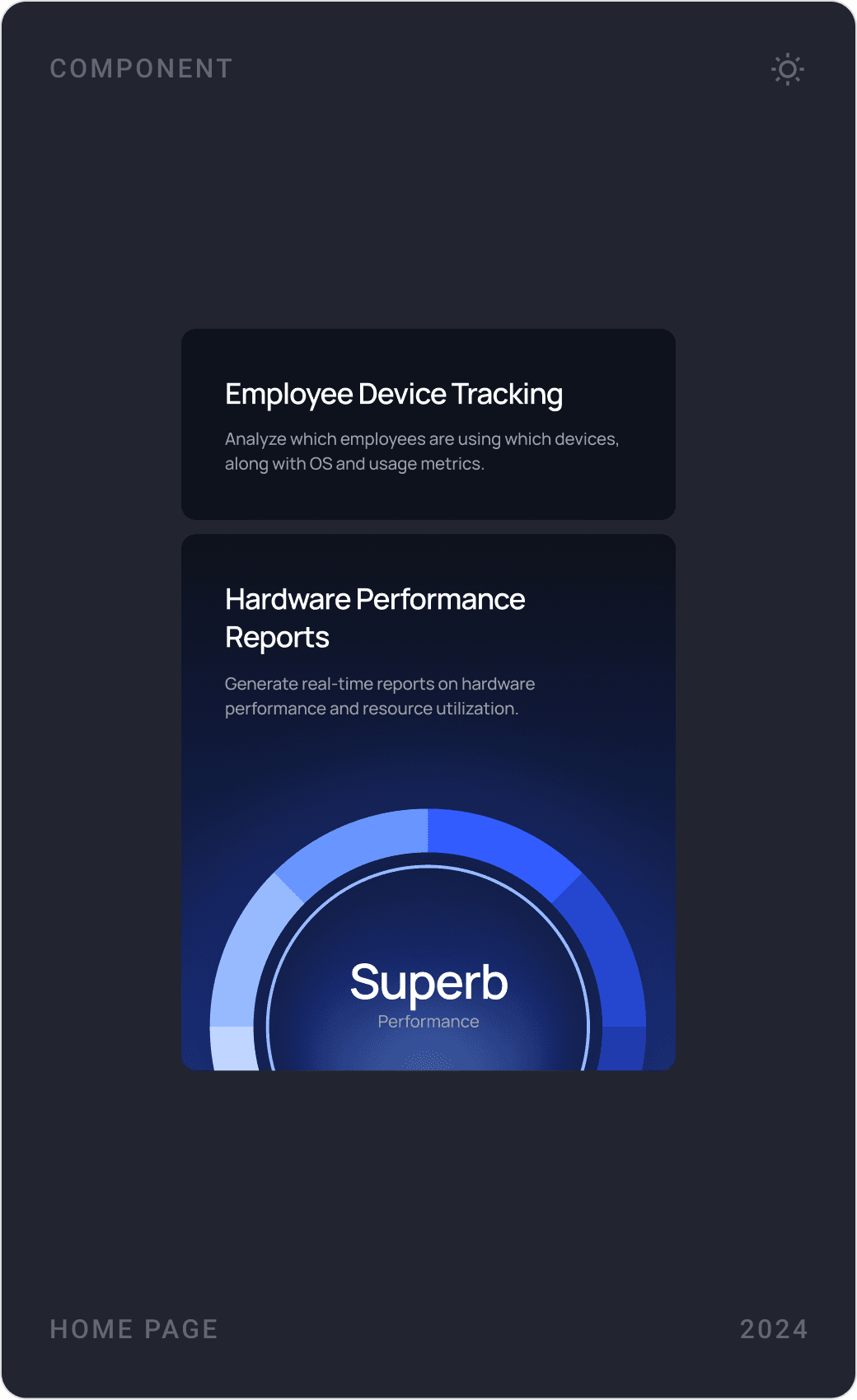 Professional Hardware Performance Reporting Module Design