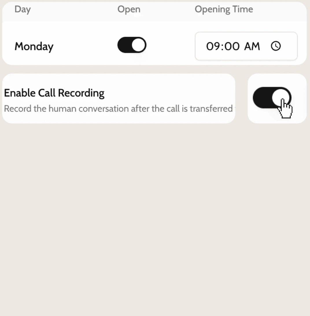 An image of Dreelio's in app customization feature