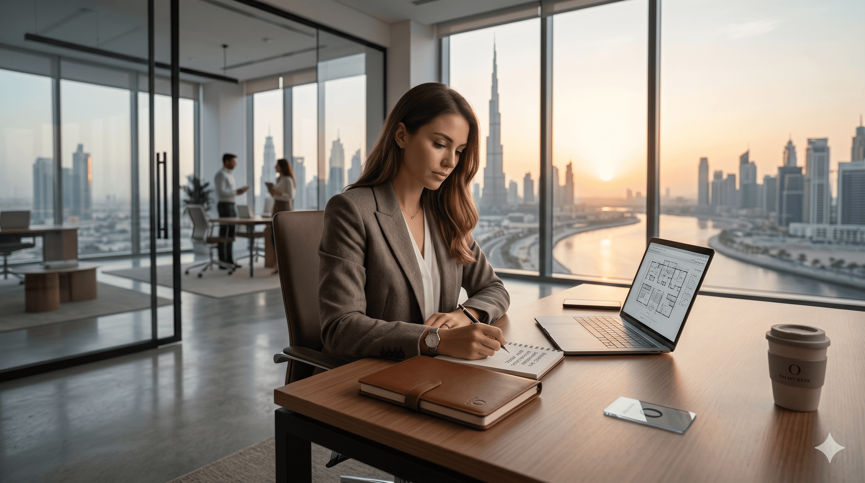 Business Bay vs Downtown Dubai office comparison - Oh My Desk locations 2026