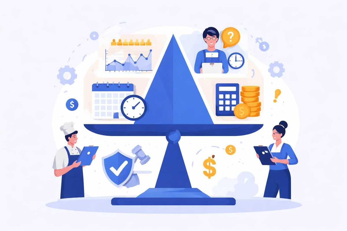 Restaurant scheduling challenges