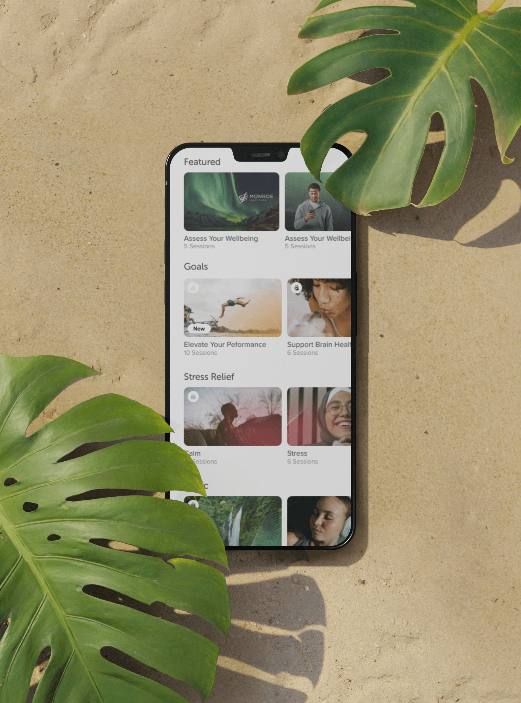 Muse program branding artwork with gradient overlays and human-centric imagery