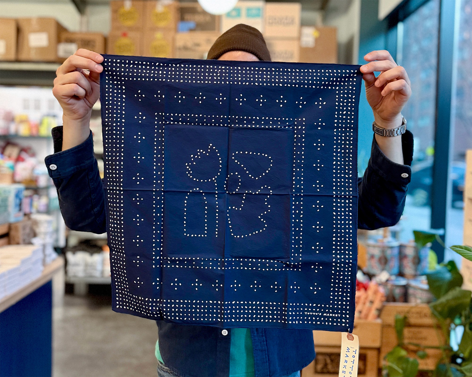 Totto's Market Bandana Design