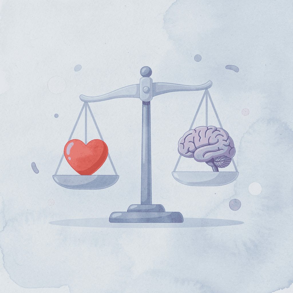 Balance scale comparing speed versus rules compliance
