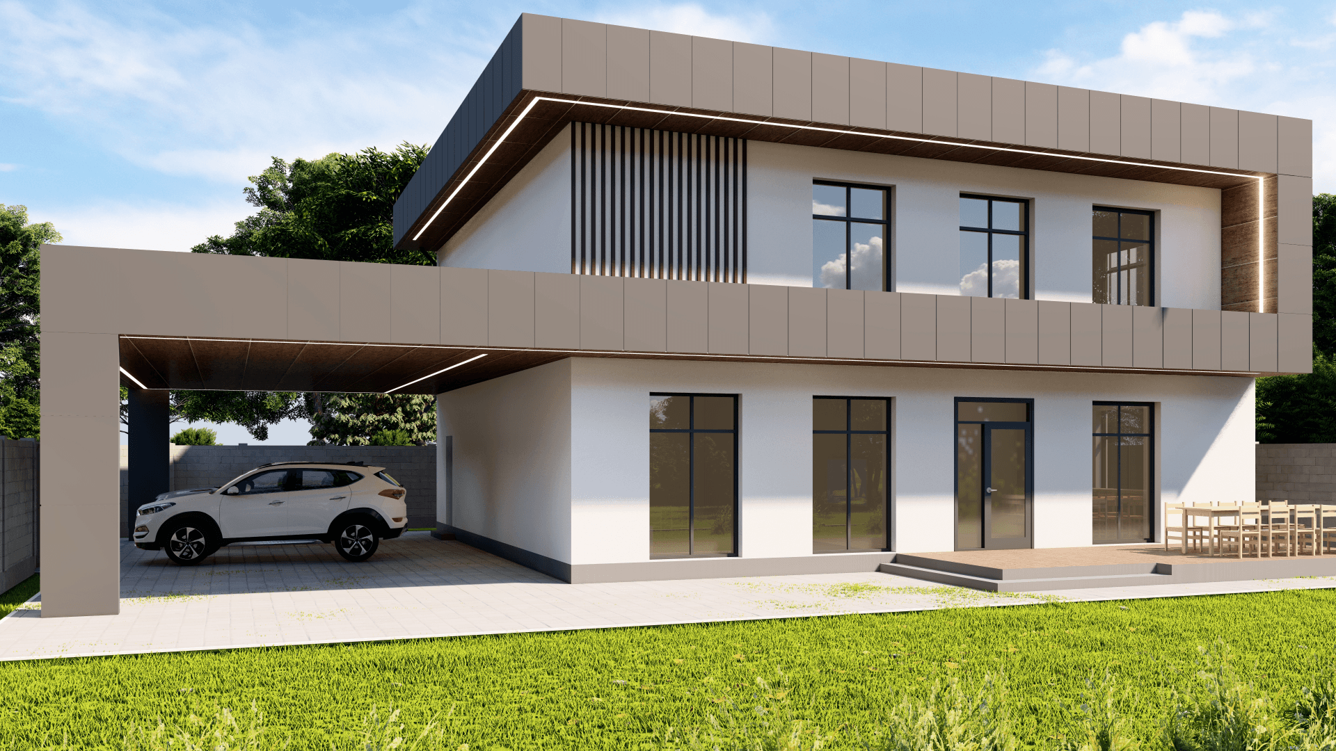 Архитектурный проект коммерческого здания от ADD.kg