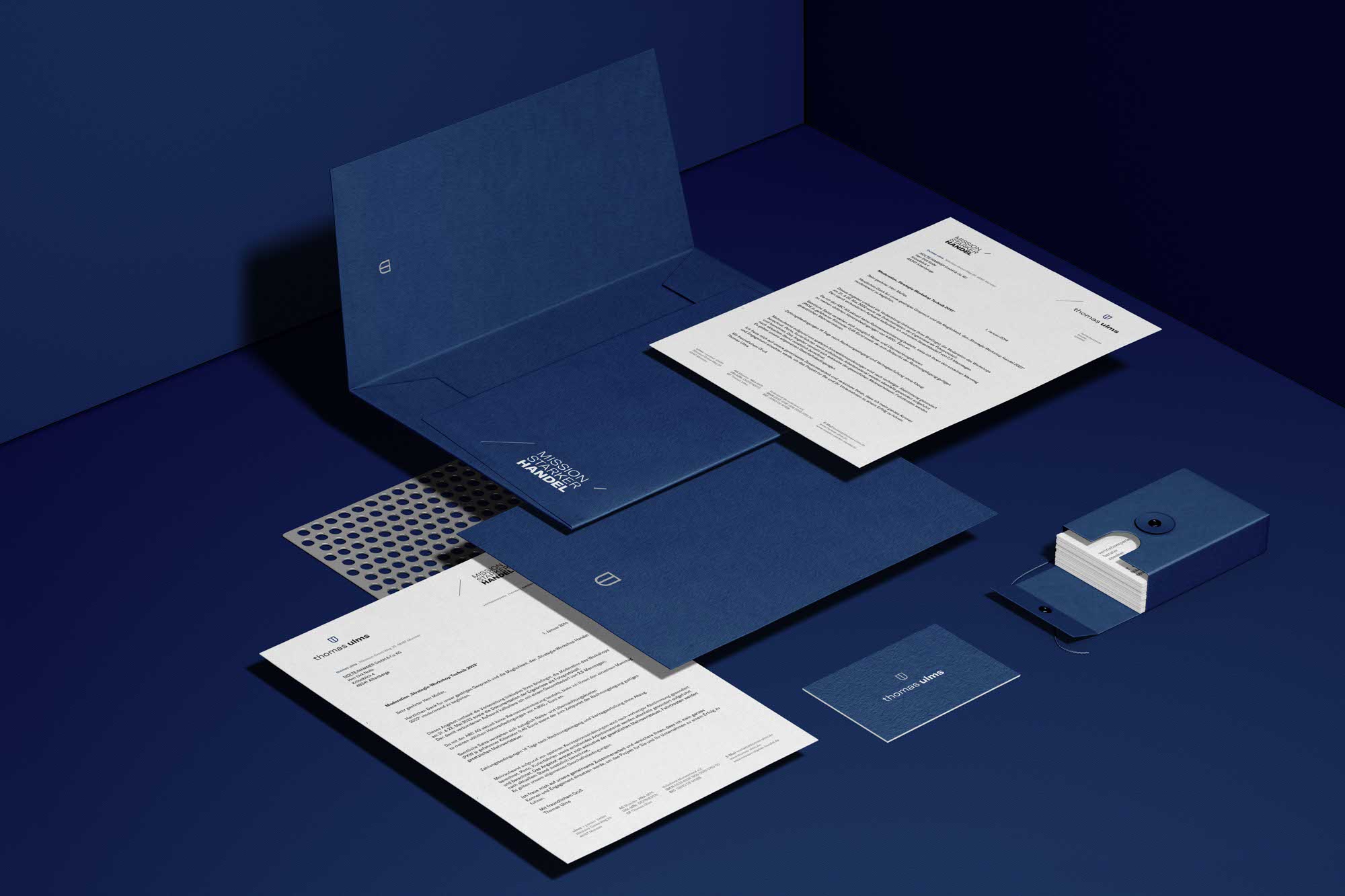 Thomas Ulms Corporate Design Stationary