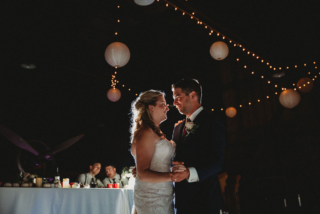 Professional wedding videographer capturing ceremony moments in Manitoba
