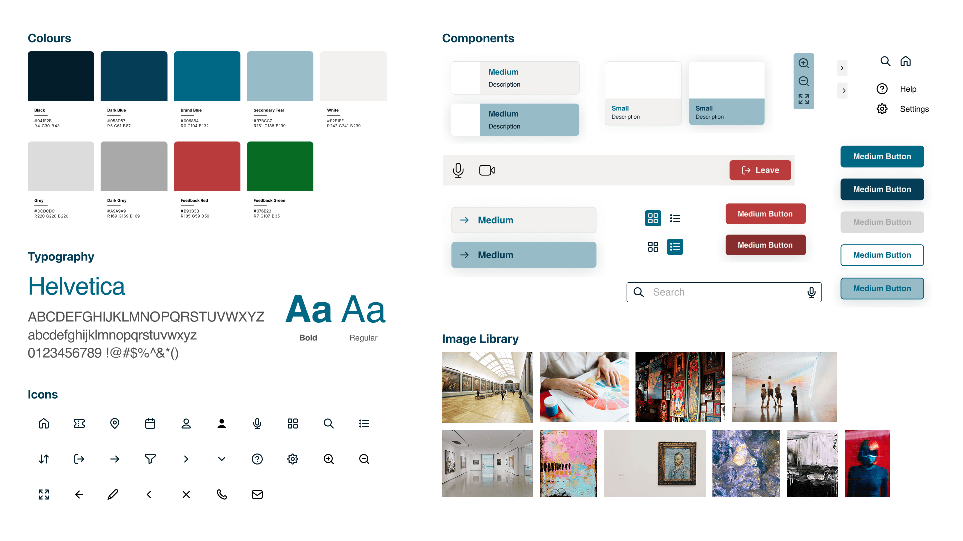 design system design decisions: visuals