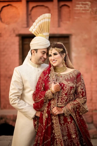 Professional wedding photographer in Lahore covering a grand wedding event