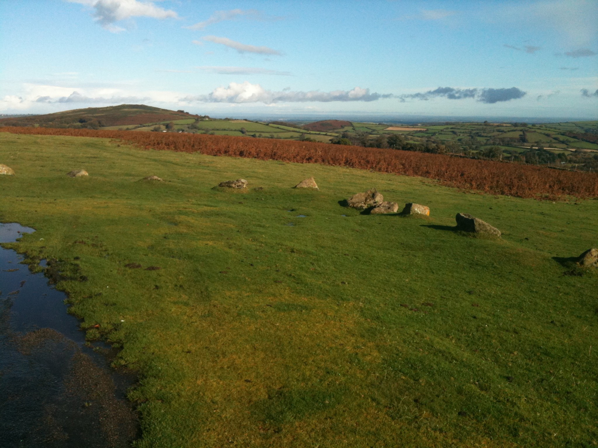 House on a slope Devon