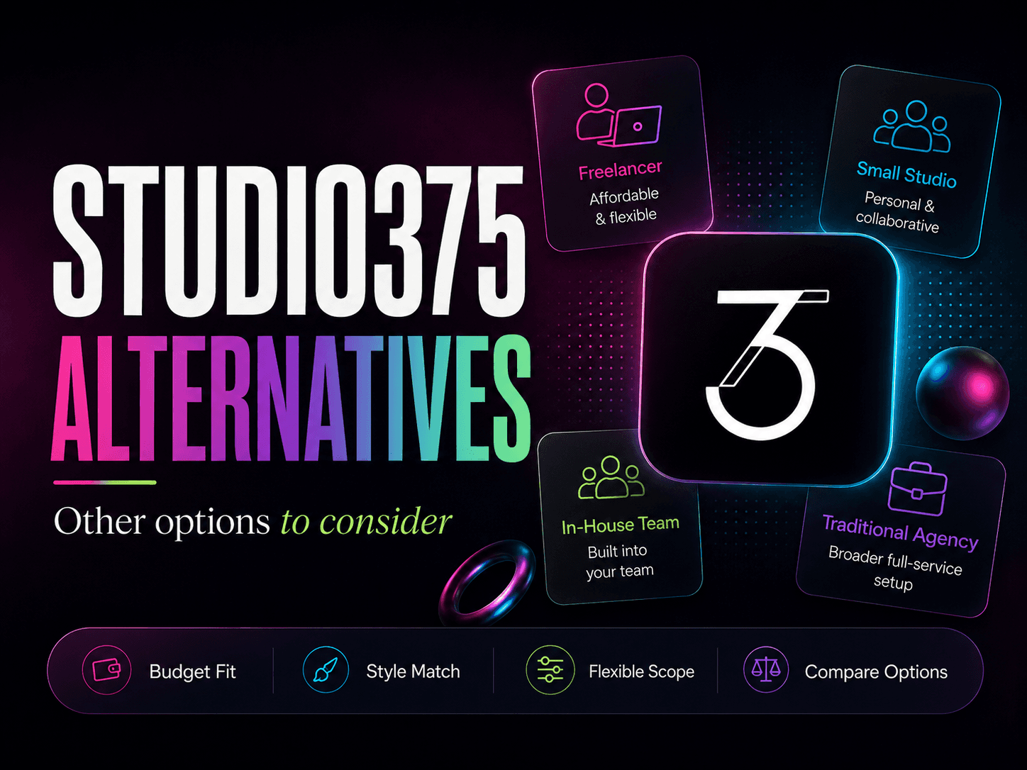 Studio375 alternatives comparison table