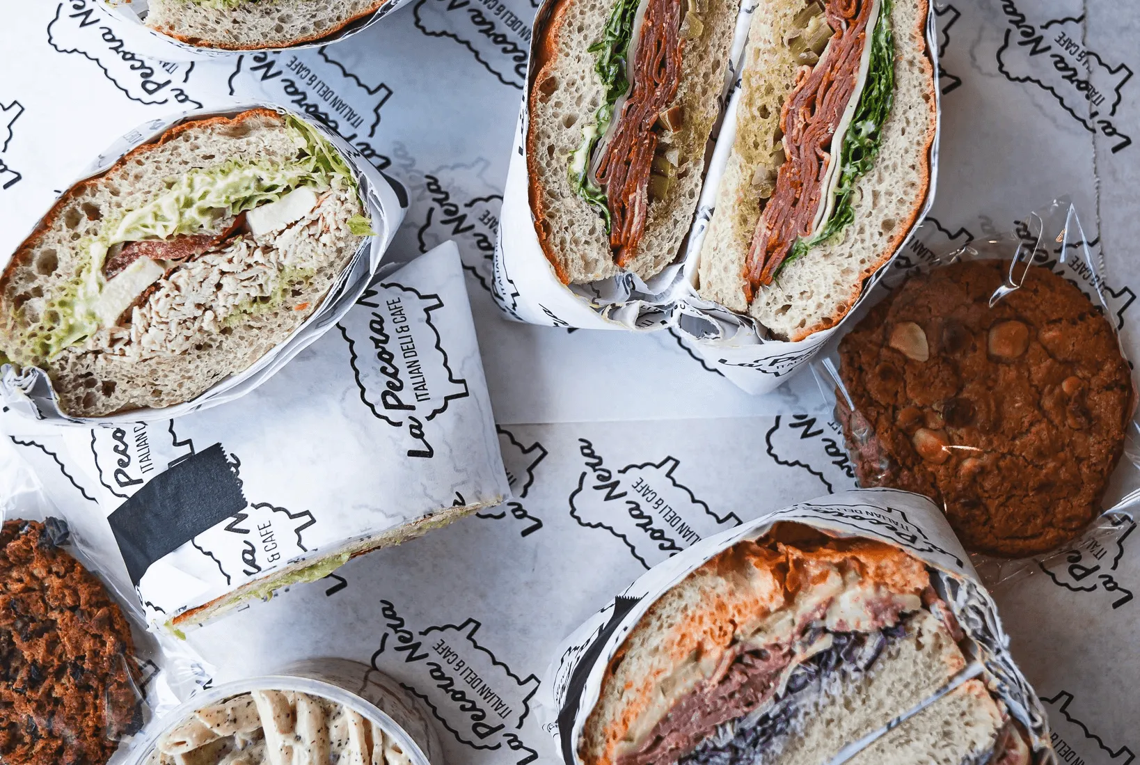 an interior of a fine dining restaurant with focused shot on the table with the plates and glass has been served