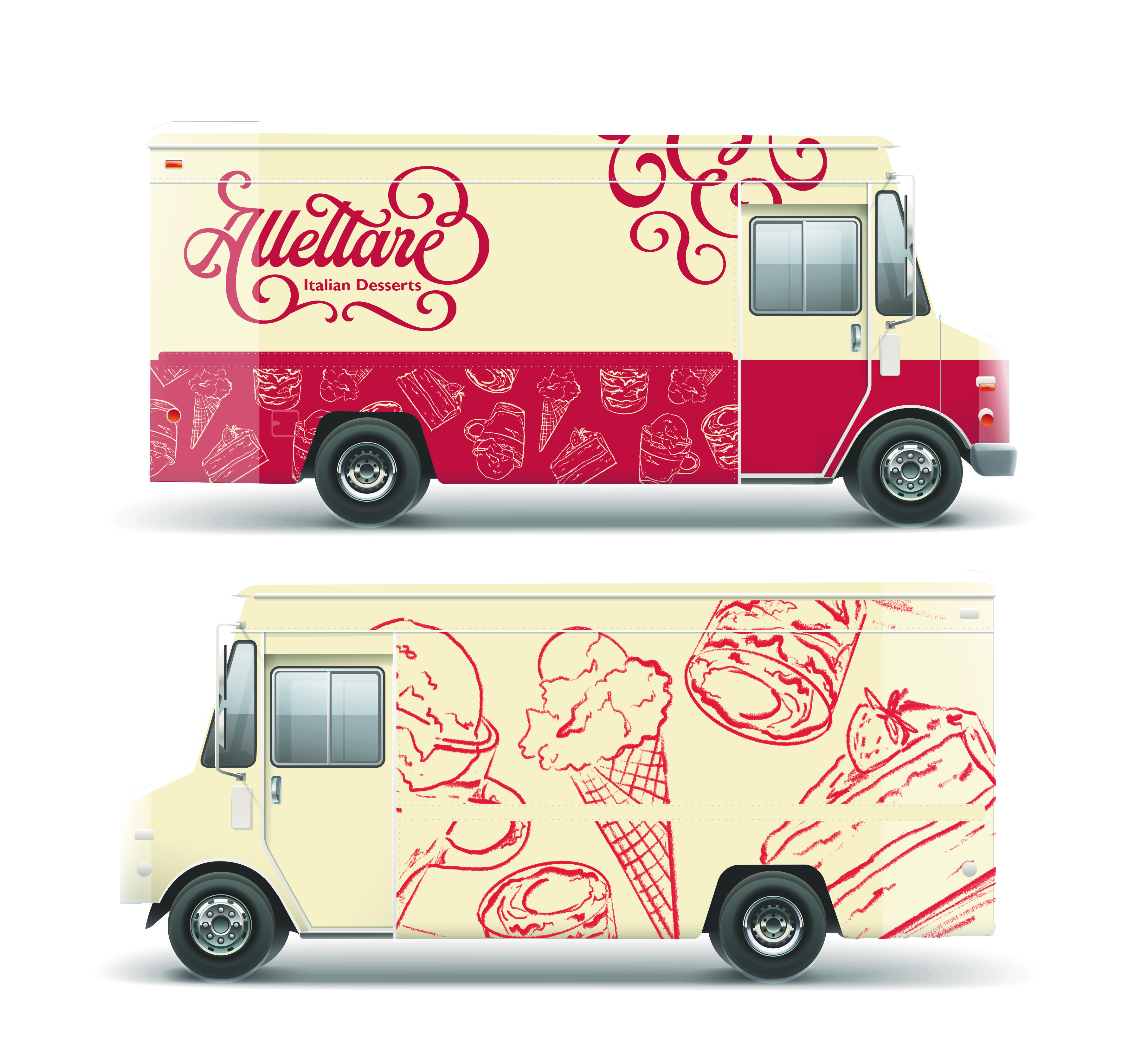 Minimalist coffee can design in hand – black and white packaging with bold typography