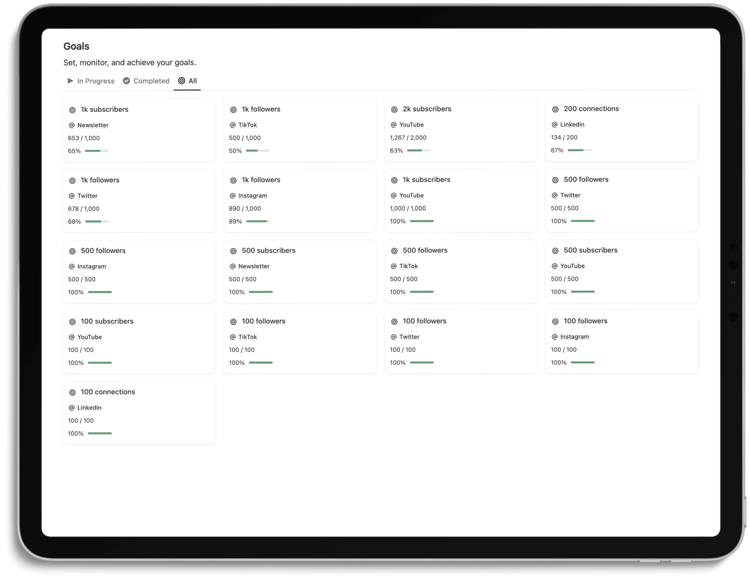 Notion Content System - Feature Goal