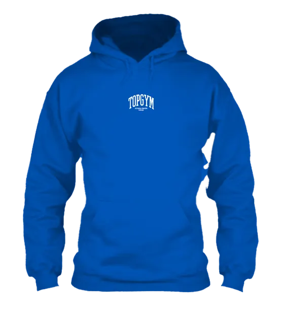 Do More Herren Hoodie, Royalblau, Vorderseite