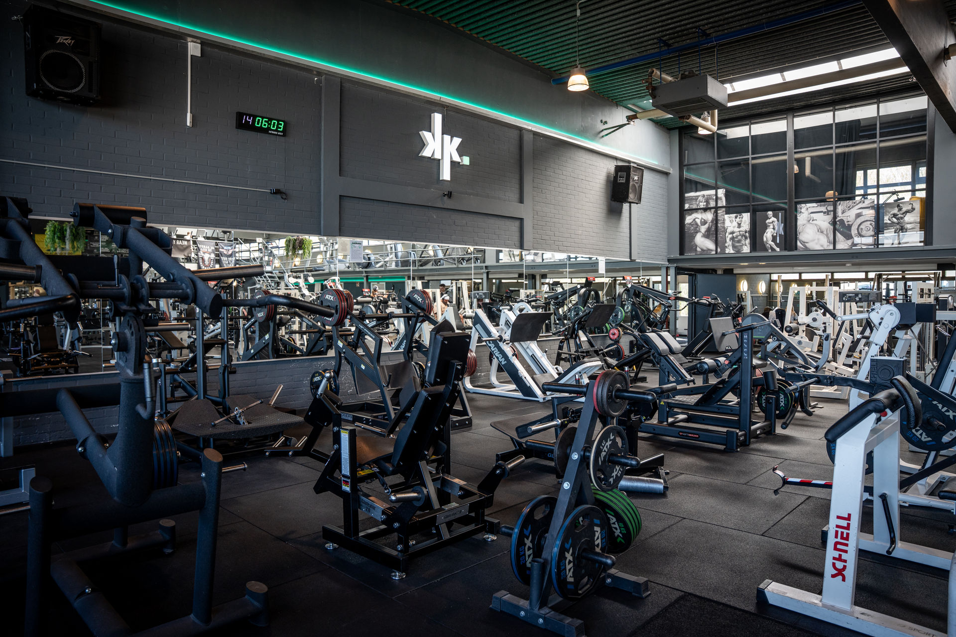 Kraftkultur Logo im Gym in Mönchengladbach