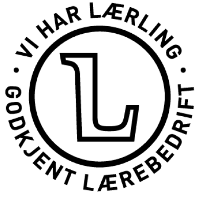 Godkjent lærebedrift logo – utdanning av fremtidens fagarbeidere