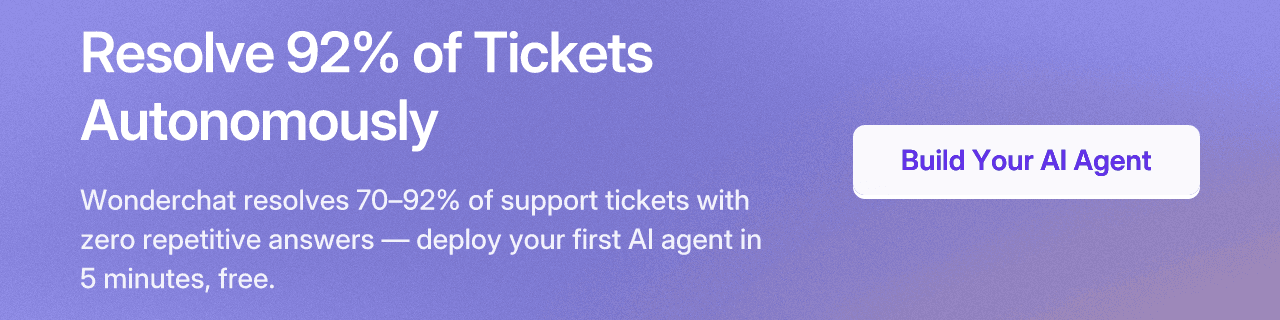 Resolve 92% of Tickets Autonomously