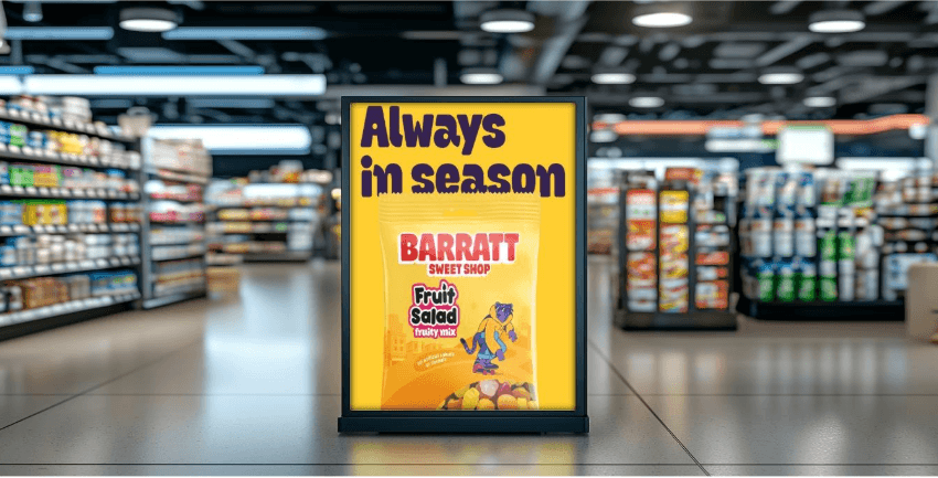 Minimalist coffee can design in hand – black and white packaging with bold typography