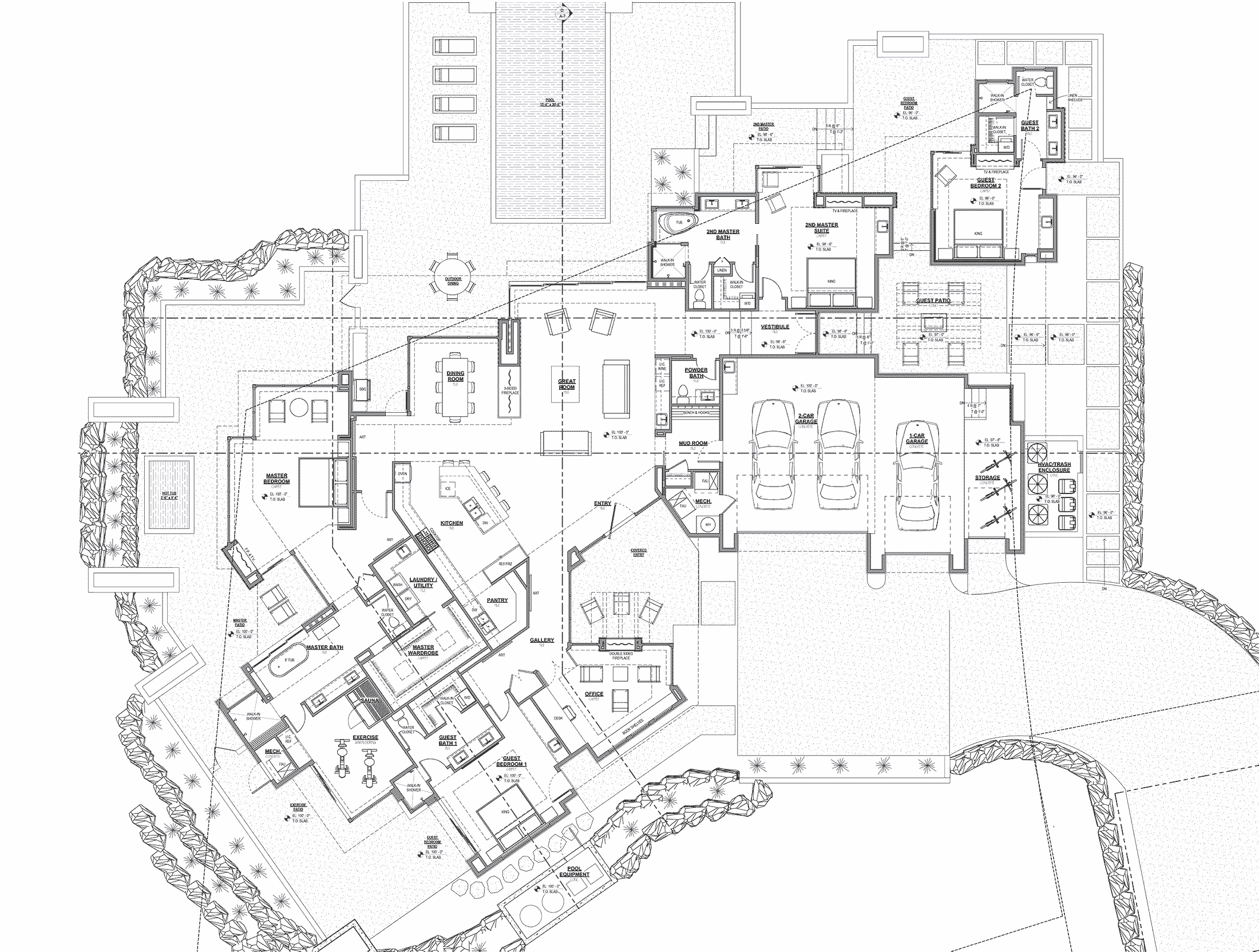 Floor plan for Uwan Drive, Kayenta.