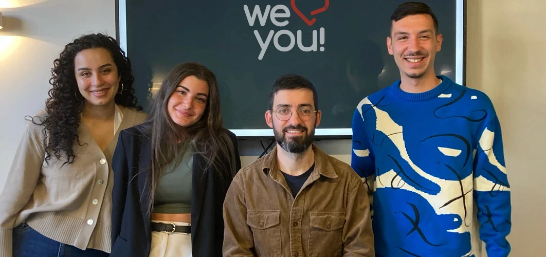 Open field with plantation and in the background land being prepared for agriculture