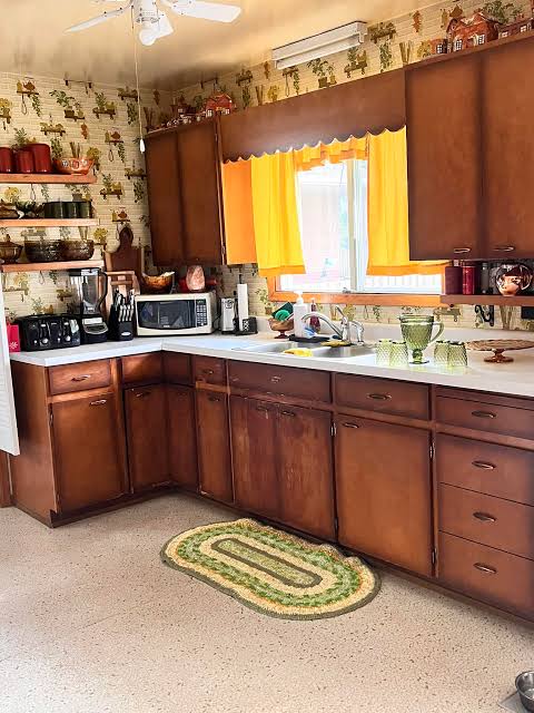 Temporary before kitchen photo; replace with a real project photo