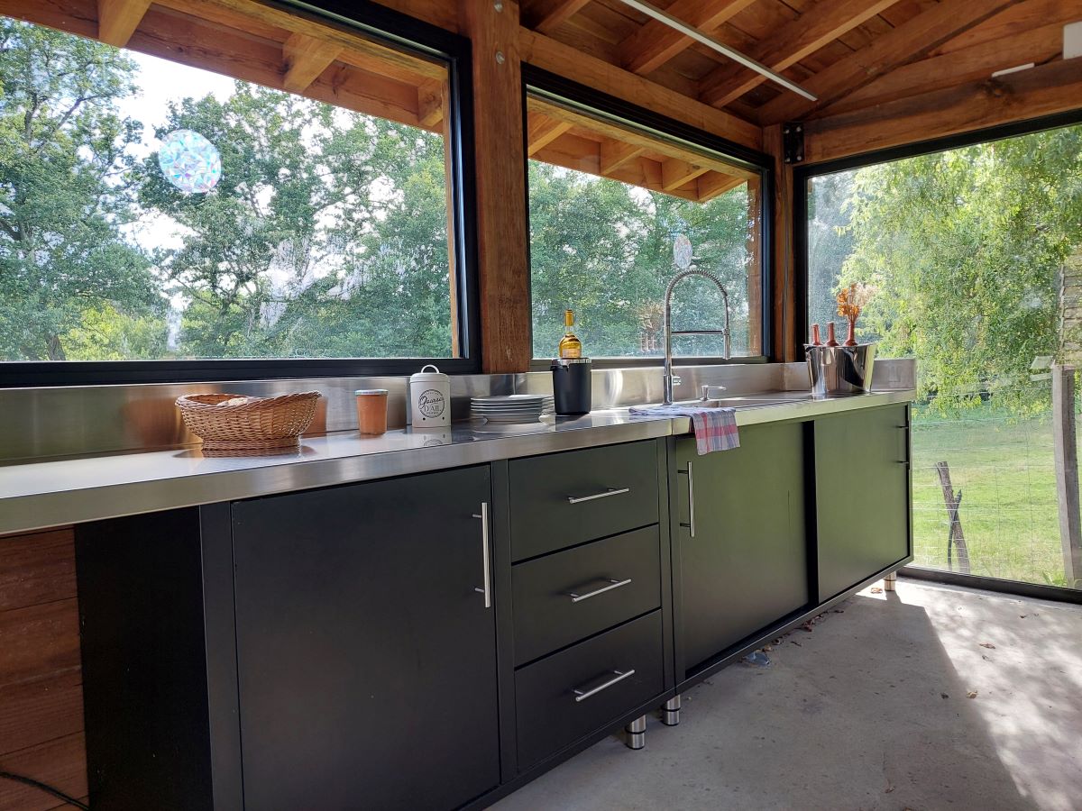 Cuisine extérieure personnalisée