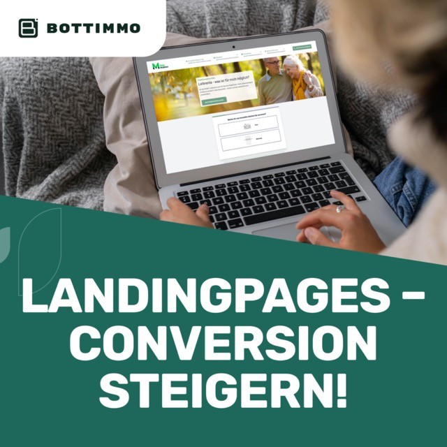 Conversion auf Landingpages steigern als Makler