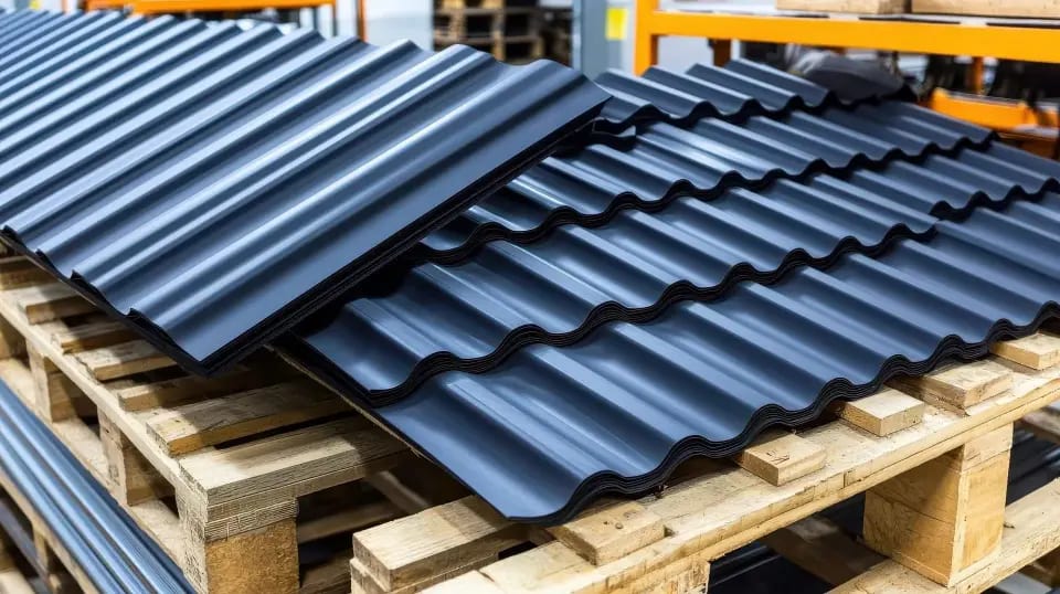 Metal roof on home Joliette - 50-year warranty