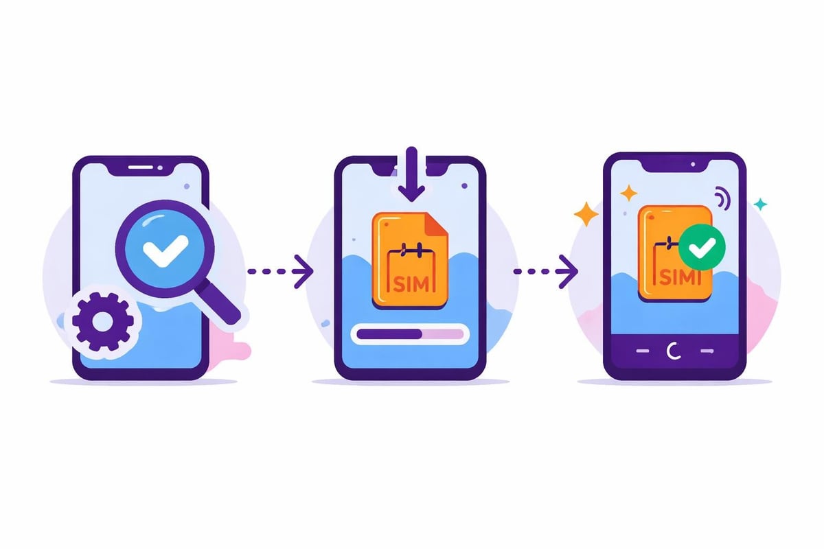 Virgin eSIM activation workflow