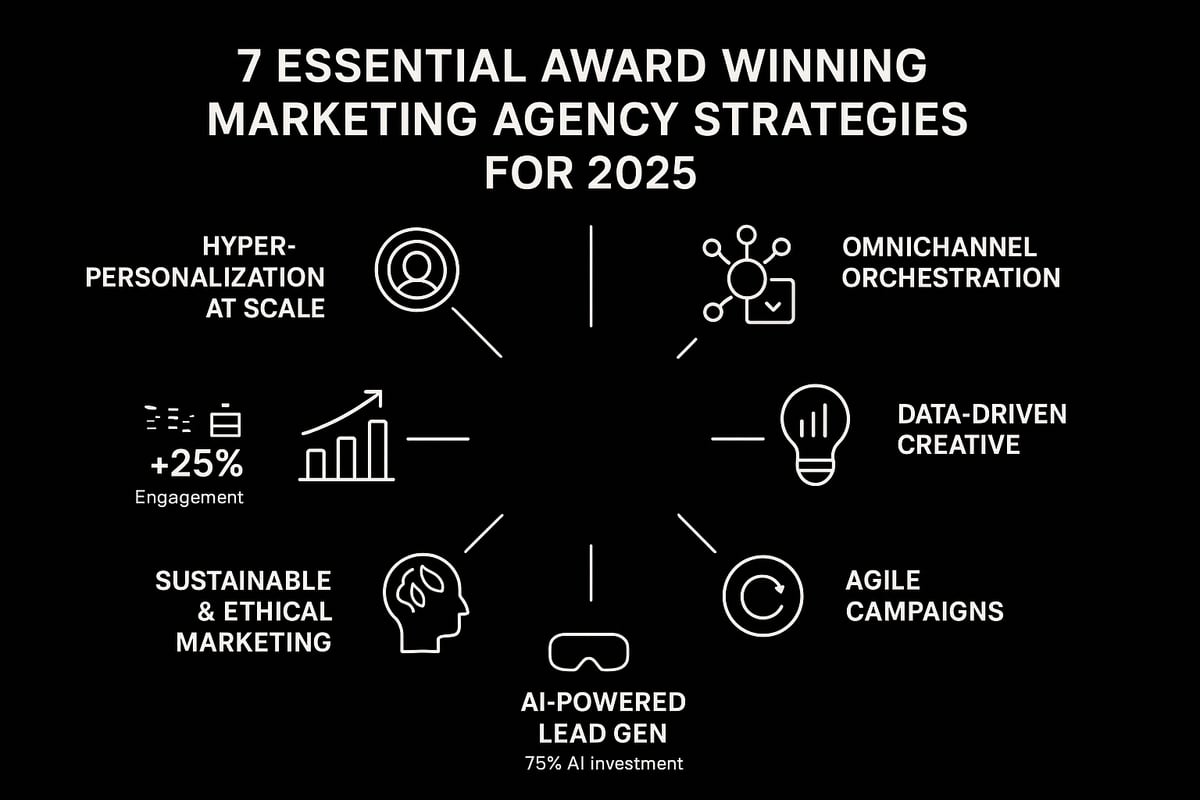 7 Essential Award Winning Marketing Agency Strategies for 2025
